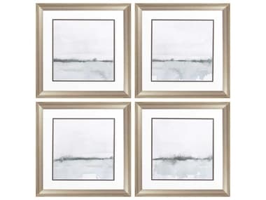 Paragon Abstract Winter Reflection Wall Art Set of 4 PAD46631