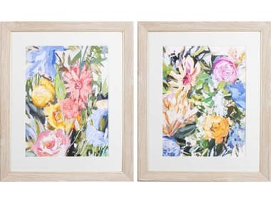 Paragon Florals Flora Botanic Wall Art Set of 2 PAD46640