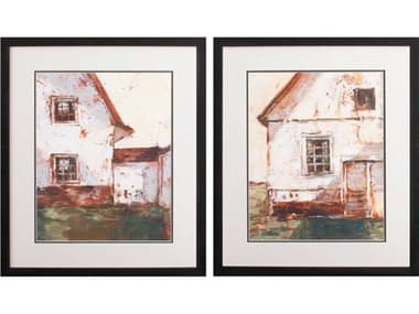 Paragon Farmhouse Sunlit Barn Wall Art (Set of 2) PAD46684