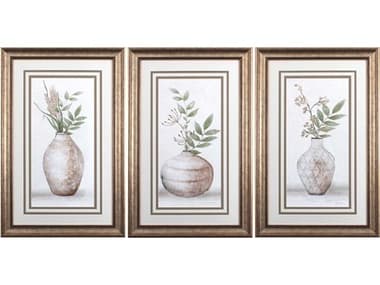 Paragon Florals Meadow Picks Wall Art Set of 3 PAD46782