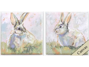 Paragon Florals Bugsy Piper Canvas Wall Art Set of 2 PAD46833