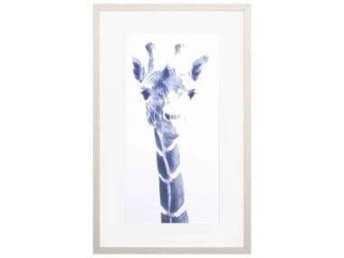 Paragon Juvenile Navy Giraffe-IV Wall Art PAD46836