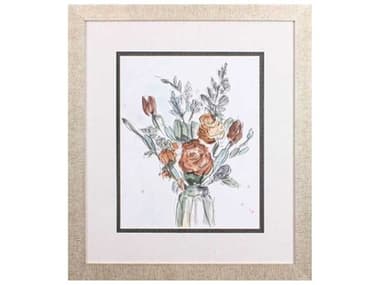 Paragon Florals Watercolor Floral-II Wall Art PAD46875