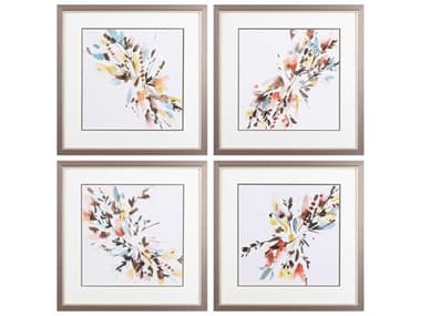 Paragon Florals Harvest Bouquet Wall Art Set of 4 PAD46876