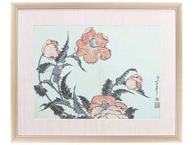 Paragon Florals Katsushika Floral-I Wall Art PAD46877