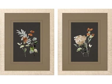 Paragon Florals Elegant Wildflowers Wall Art Set of 2 PAD47006