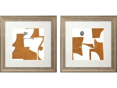 Paragon Abstract Forecast Wall Art Set of 2 PAD47008