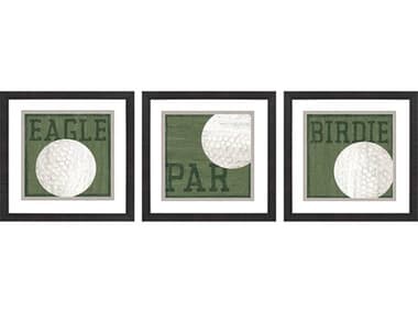 Paragon Sporting Golf Days Wall Art Set of 3 PAD47022