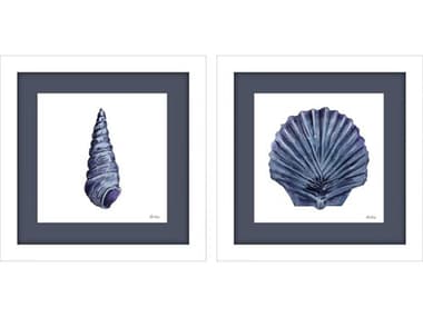 Paragon Waterside In the Deep Blue Wall Art Set of 2 PAD47048