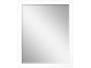 Paragon White Rectangular Wall Mirror PAD47099