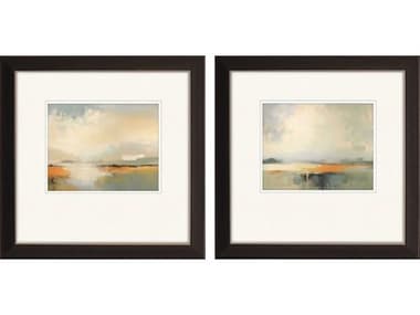 Paragon Waterside Silent Landscape-II Wall Art Set of 2 PAD47103