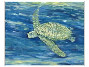 Paragon Animals Lagoon Turtle-II Canvas Wall Art PAD47153