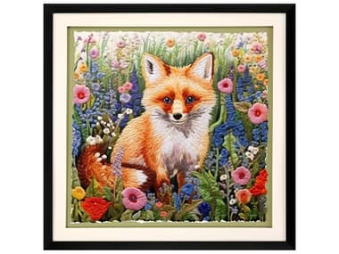 Paragon Patchwork Fox Shadow Box PAD47180