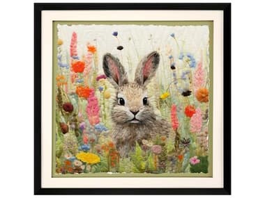 Paragon Patchwork Rabbit Shadow Box PAD47183