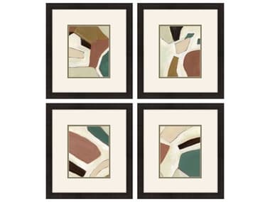 Paragon Highland Hues Wall Art Set of 4 PAD47207