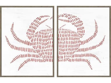 Paragon Spotted Crab Wall Art Set of 2 PAD47231