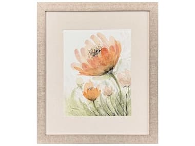 Paragon Florals Perfect Poppies-II Wall Art PAD47262