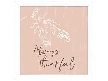 Paragon Florals Always Thankful Wall Art PAD47268