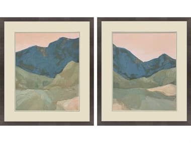 Paragon Southwestern Saddle Mountain Wall Art Set of 2 PAD47271