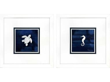 Paragon Animals Turtle Seahorse Wall Art Set of 2 PAD47312