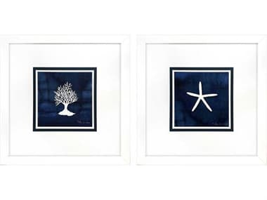 Paragon Animals Coral Starfish Wall Art Set of 2 PAD47313