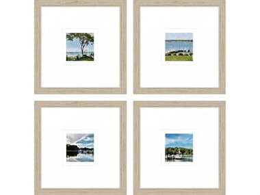 Paragon Waterside On the Water Wall Art Set of 4 PAD47324