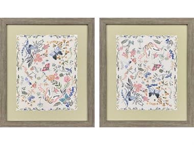 Paragon Florals Garden Friends Wall Art Set of 2 PAD47333