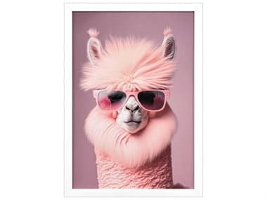 Paragon Animals Llama in Sunglasses Wall Art PAD47342