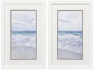 Paragon Waterside Tranquil Ocean Wall Art Set of 2 PAD47373