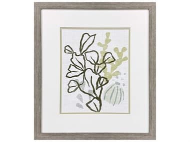 Paragon Waterside Coral Blockprint-IV Wall Art PAD47383