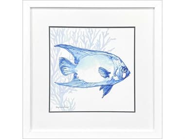 Paragon Animals Indigo Ocean Fish Wall Art PAD47387