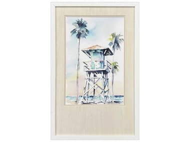 Paragon Waterside Boho Beachy Blue Wall Art PAD47390