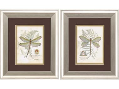 Paragon Florals Dragonfly Wall Art Set of 2 PAD48017