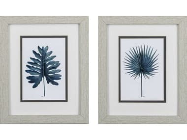 Paragon Florals Blue Oasis Wall Art Set of 2 PAD48032