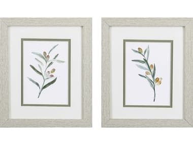 Paragon Florals Sweet Olive Branch Wall Art Set of 2 PAD48035