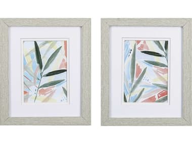 Paragon Florals Tropical Impression-A Wall Art Set of 2 PAD48036