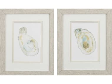 Paragon Waterside Oyster Wall Art Set of 2 PAD48043