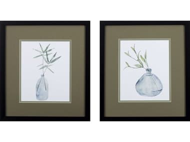 Paragon Florals Misty Wall Art Set of 2 PAD48128