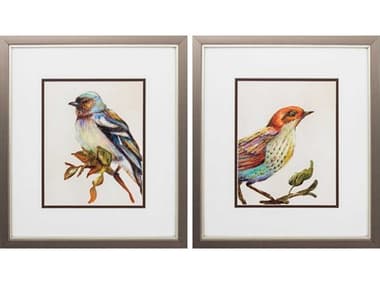 Paragon Florals Eco Bird Wall Art Set of 2 PAD48130