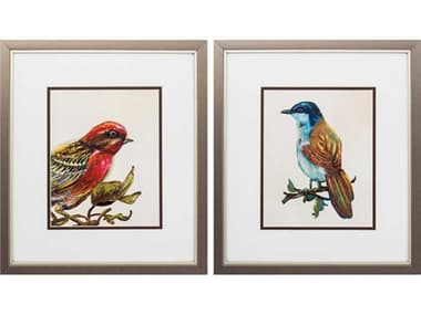 Paragon Florals Eco Bird Wall Art Set of 2 PAD48131