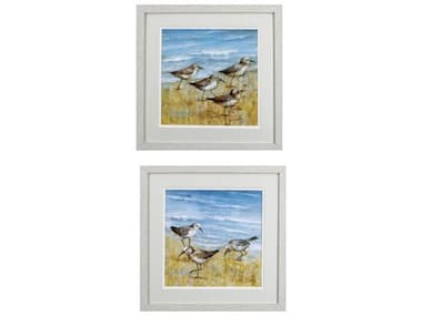 Paragon Waterside Sandpipers Wall Art Set of 2 PAD48171