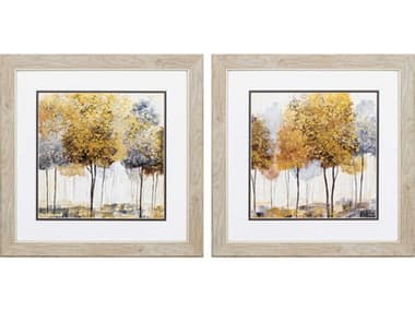 Paragon Landscapes Golden Trees Wall Art Set of 2 PAD48190