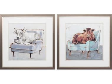 Paragon Farmhouse Mooving In Wall Art (Set of 2) PAD48200