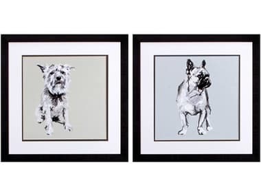 Paragon Animals Modern Dog-A Wall Art Set of 2 PAD48238