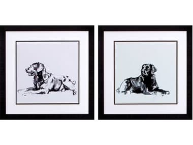 Paragon Animals Modern Dog-B Wall Art Set of 2 PAD48239