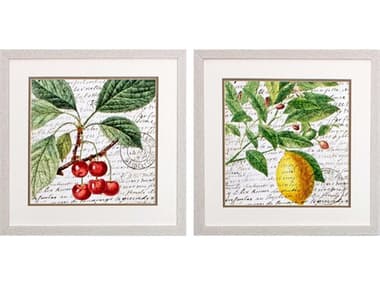 Paragon Culinary Cherry Lemon Wall Art Set of 2 PAD48242