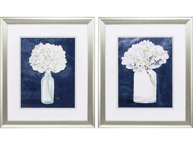 Paragon Florals Tranquil Blossoms Wall Art Set of 2 PAD48259