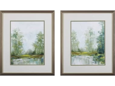 Paragon Landscapes Jade Forest Wall Art Set of 2 PAD48270