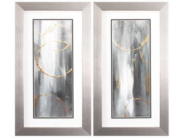 Paragon Abstract Gray Matter Wall Art Set of 2 PAD48287