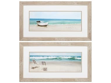 Paragon Waterside Tides View Wall Art Set of 2 PAD48295